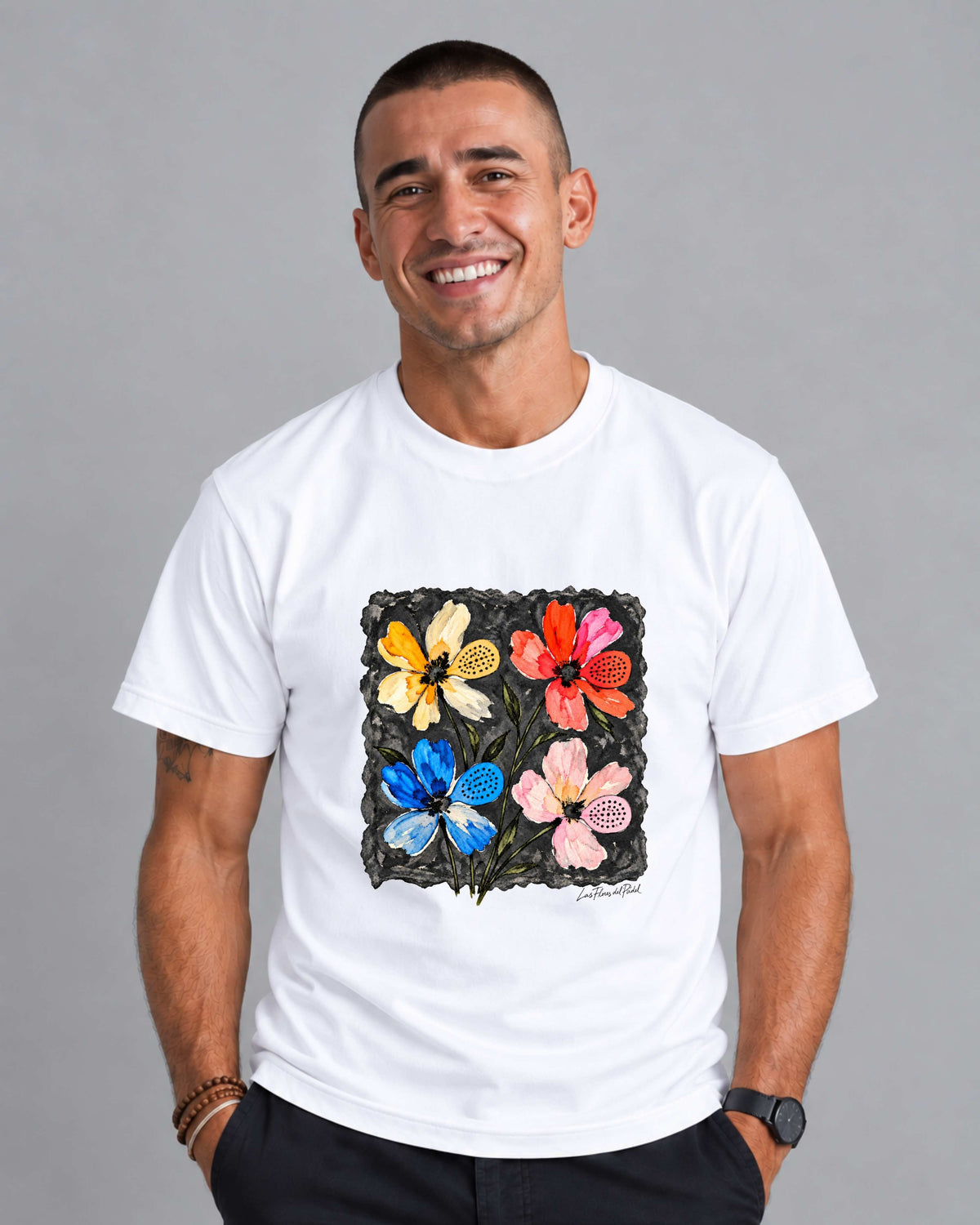 LAS FLORES DEL PADEL T-SHIRT
