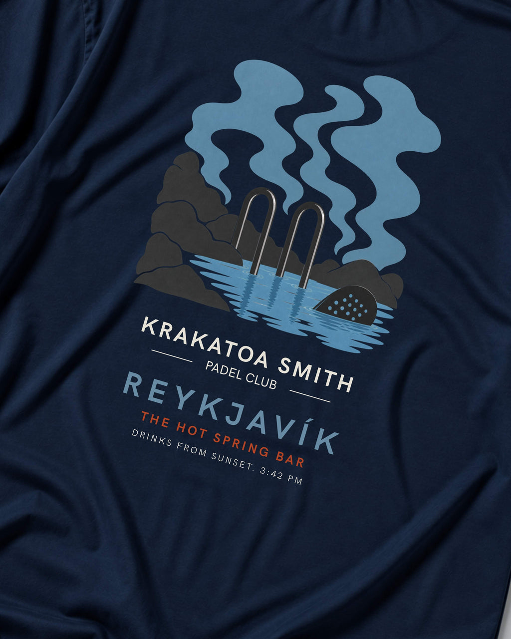 REYKJAVIK HOT SPRINGS T-SHIRT