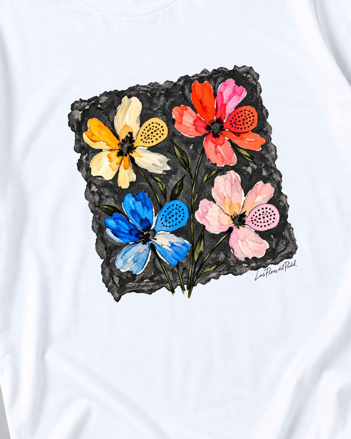 LAS FLORES DEL PADEL T-SHIRT